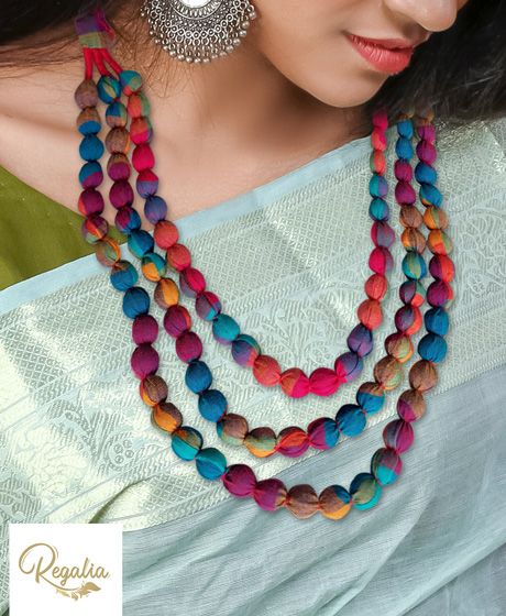 Multicolor necklace deals